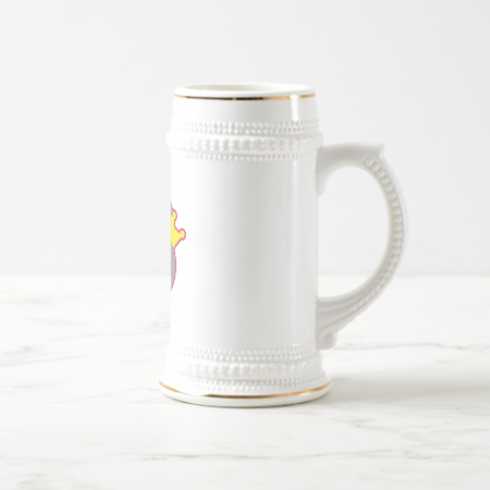 Queen Kitty Pink - Gray Coffee Mug Queen Kitty Pink - Gray Coffee Mug