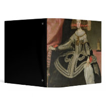 Queen Maria Anna of Austria , c. 1652 Vinyl Binder
