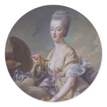 Queen Marie Antoinette by François Hubert Drouais Stickers