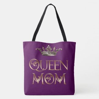 Queen Mom Tote Bag