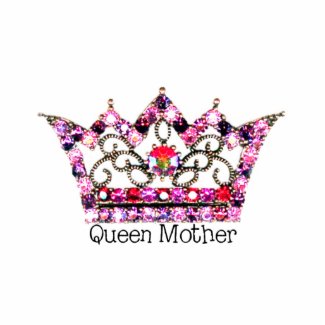 QUEEN MOTHER Tiara sculpture photosculpture