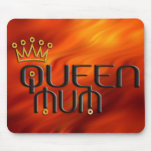 Queen Mum / gold crown Mouse Pad