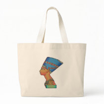 Queen Nefertiti Tote Bag