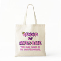 Queen of Awesome bags by PlurDuck Queen of Awesome bags