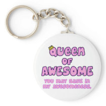 Queen of Awesome Keychains