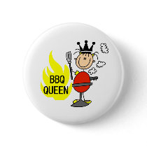 Queen of Barbequeing Buttons