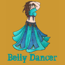 Queen of Beledi Belly Dancer t-shirts