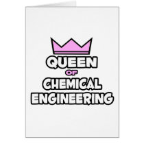 Queen of Chemical Engineering Greeting Cards