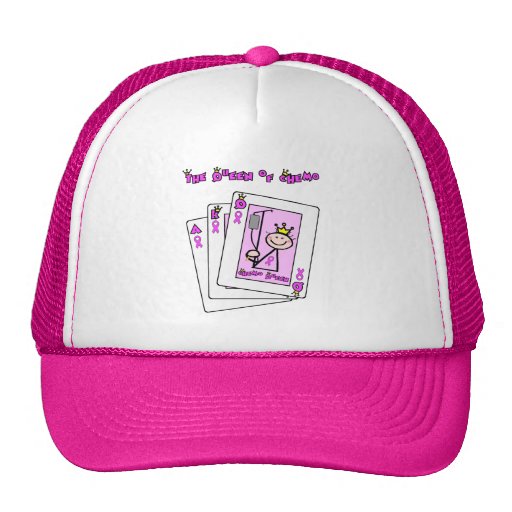 Queen of Chemo Trucker Hats