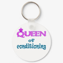 Queen of Conditioning keychains by KidSports Queen of Conditioning keychains
