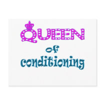 Queen of Conditioning Postcard