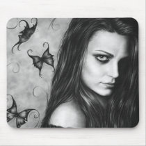 Queen of darkness Mousepad by zindyzone Queen of darkness Mousepad