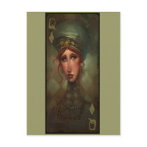 Queen of Diamonds postcards by woodyrye Queen of Diamonds postcards
