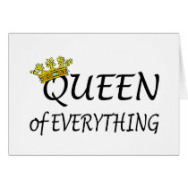 Queen Of Everything cards