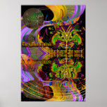 Queen of Genii-Guardian of the spirit 40" X 60" Hi Print
