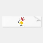 Queen of Grill Bumper Sticker