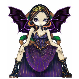 Queen Of Halloween gothic fairy Shirt shirt