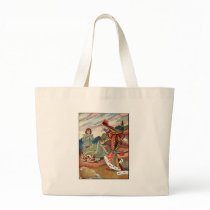 Queen of Hearts and the Gryphon bags