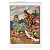 Queen of Hearts and the Gryphon cards
