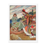 Queen of Hearts and the Gryphon Postcards