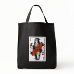 Queen of Hearts Tote Bags