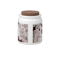 queen of hearts candy jar candy jars