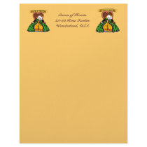 Queen of hearts cat letterhead