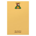 Queen of hearts cat stationery