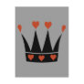 Queen of Hearts Crown Postcards