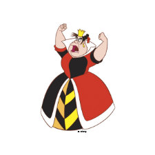 Queen of Hearts Disney print
