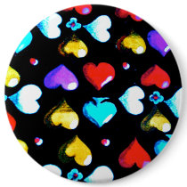 Queen of Hearts Fashion Button Pin by INTHEPRESENT Queen of Hearts Fashion Button Pin
