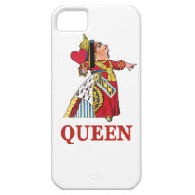 Queen of Hearts From Alice in Wonderland iPhone 5 Covers