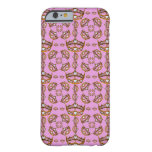 Queen of Hearts gold crown tiara lilac iphone case