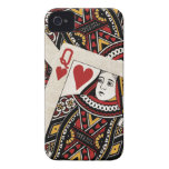 Queen of Hearts iPhone4/4S case iPhone 4 Case-Mate Cases