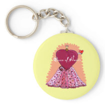 "Queen of Hearts" Keychain keychains