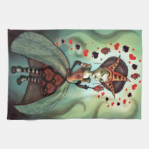 Queen of Hearts Kitchen Towels