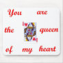 Queen of hearts Mousepad