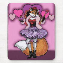 Queen of Hearts Mousepad by artvixn Queen of Hearts Mousepad
