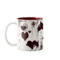 Queen of Hearts Mug mugs