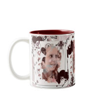 Queen of Hearts Photo Mug mugs