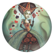Queen of Hearts Plate