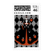 Queen of Hearts postage by opheliasart Queen of Hearts postage