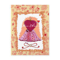 Queen of Hearts Postcard postcards