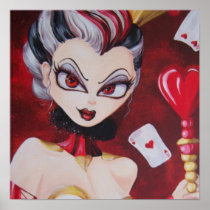 Queen of Hearts Poster posters