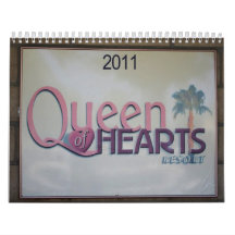 Queen of Hearts Resort Calendar