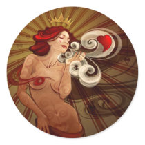 Queen of Hearts Sticker