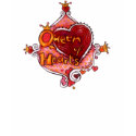 Queen of Hearts T-Shirt by ShouShou Queen of Hearts T-Shirt
