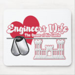 Queen of his Castle Mouse Pads