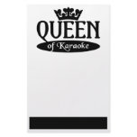 Queen of Karaoke stationary, customize Stationery Paper