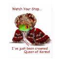 Queen of Karma Poster Print by jaisjewels Queen of Karma Poster Print
